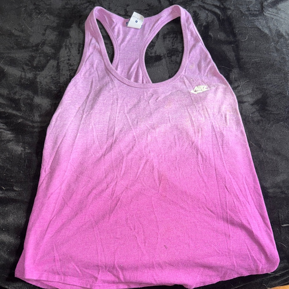 Nike Women's Gradient Pink Tank Top